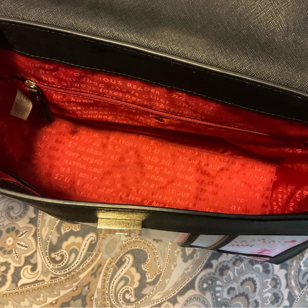 NWOT Rare Kate Spade Ma Cherrie Cafe Leather Satchel Bag - Picture 15 of 16